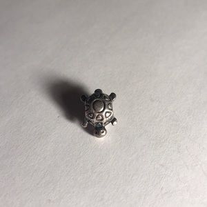 Silver Pandora Turtle Charm